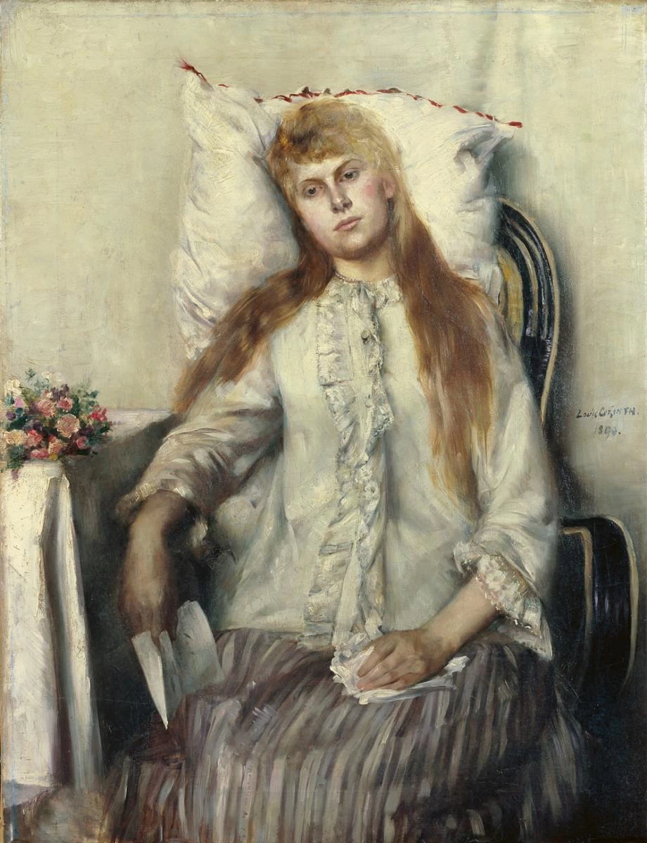 Ragazza ammalata